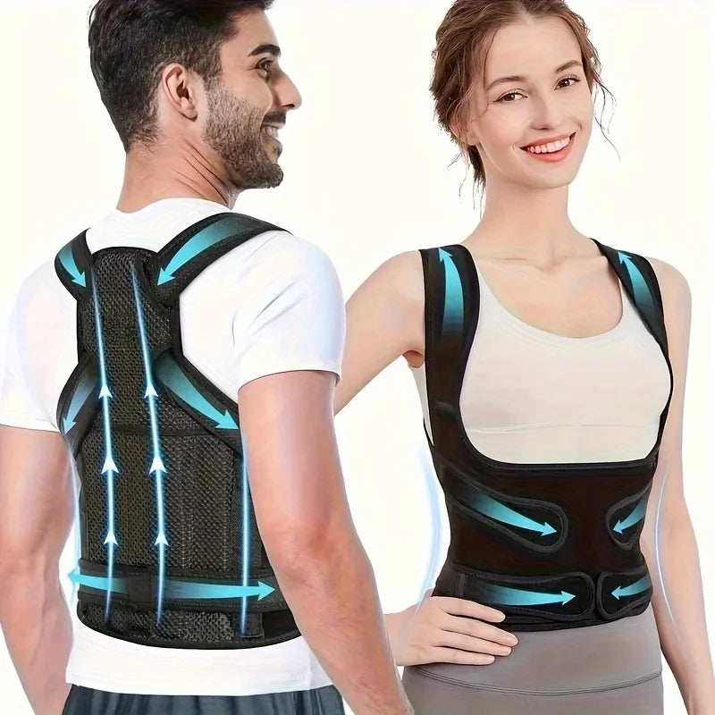 Adjustable Breathable Back Brace & Posture Support