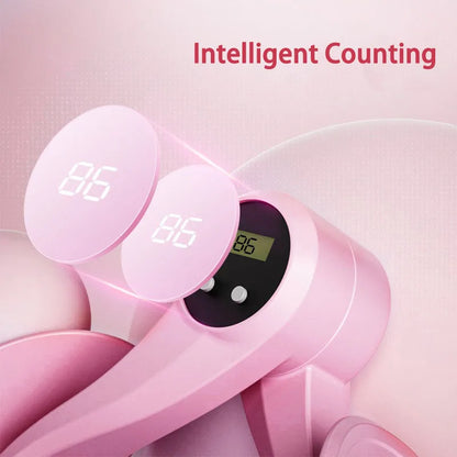 Smart Thigh Master | Adjustable Pelvic Floor Exercise Devices for Women and Men with Auto-Counter Display | Inner Thigh Exerciser for Women, Kegel Trainer for Butt, Arm & Leg Workouts