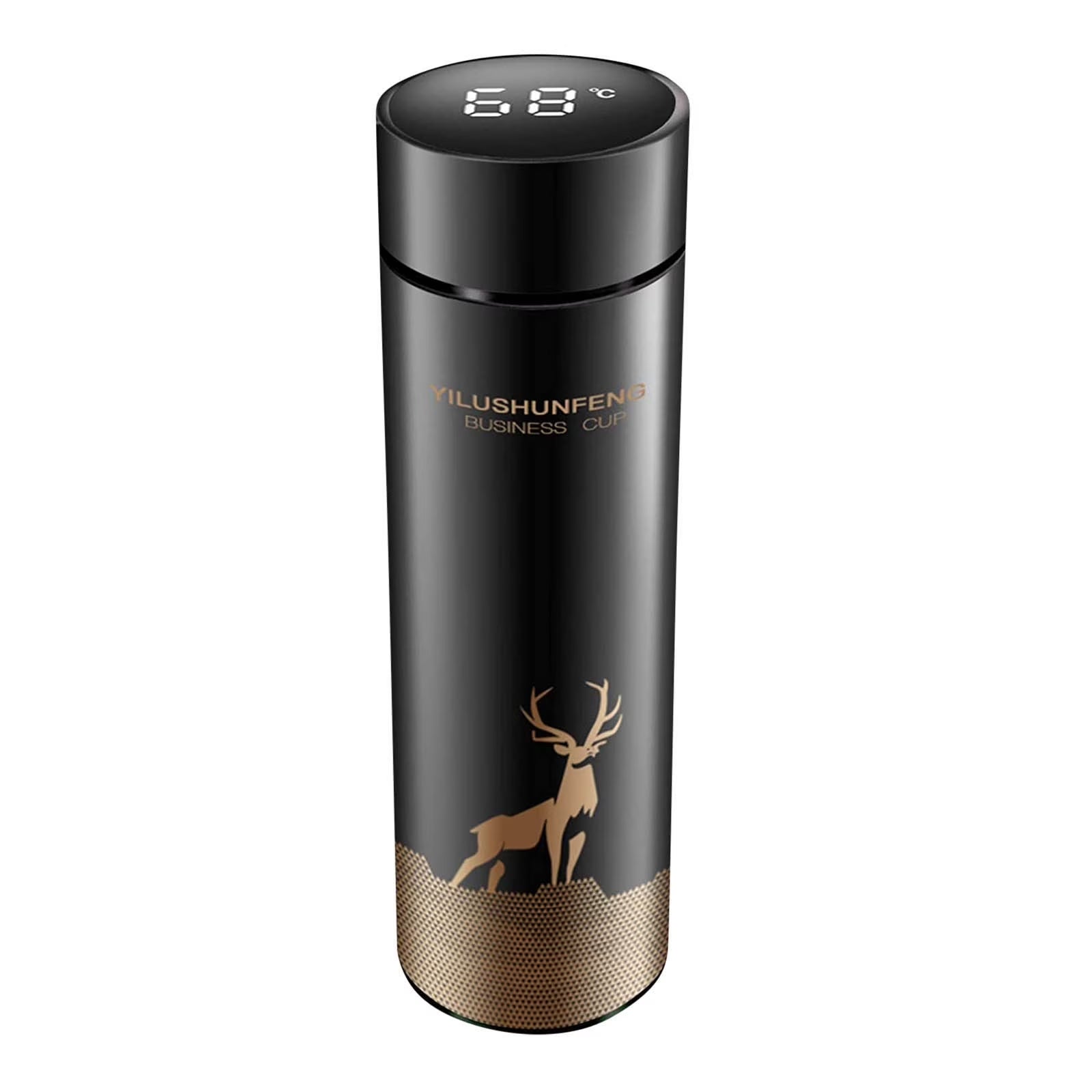 500Ml Thermosflasche Intelligente Temperaturanzeige Flasche Smart Coffee Cup Glass&Bottle Happy Day!
