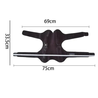 Black Spring Force Knee Pads, Knee Booster Knee Joint Support Powerful Non‑Slip Leg Protector Strength Training Strength Training (Copy)