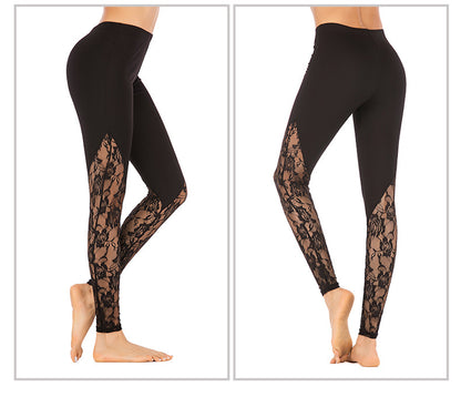 Patched-Up Yoga Legging