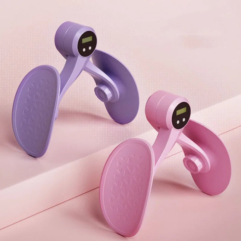 Smart Thigh Master | Adjustable Pelvic Floor Exercise Devices for Women and Men with Auto-Counter Display | Inner Thigh Exerciser for Women, Kegel Trainer for Butt, Arm & Leg Workouts