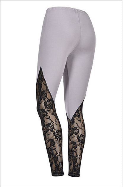 Patched-Up Yoga Legging