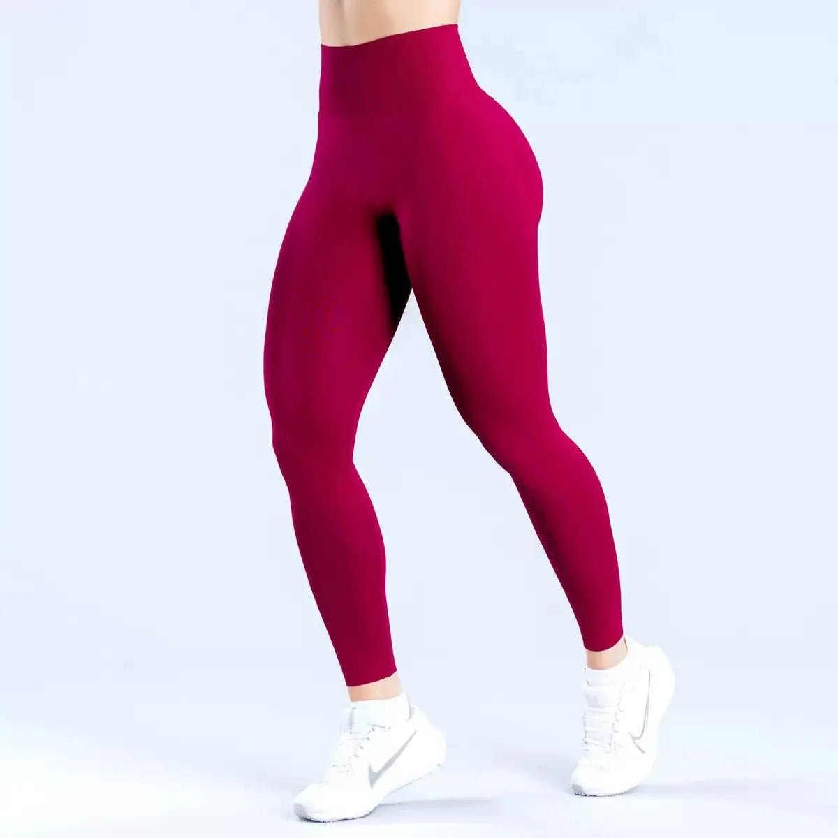 Woman Seamless Sports Leggings Scrunch Bum Gym Legging Solid Workout Yoga Pants Low Waistband Sports Tights 2026