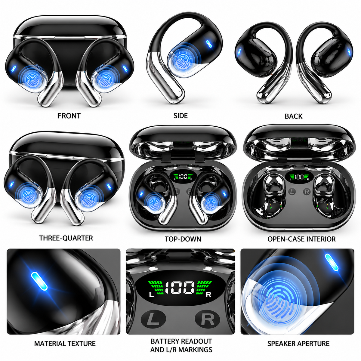 Bluetooth 5.4 Wireless Earbuds with LED Charging Case Drop media to upload No file chosen Category Category  In-Ear Headphones in Headphones