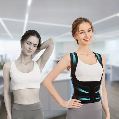 Adjustable Breathable Back Brace & Posture Support