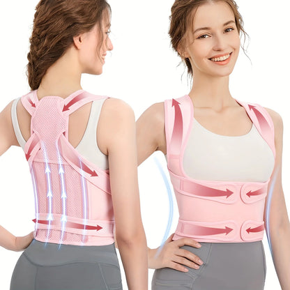 Adjustable Breathable Back Brace & Posture Support