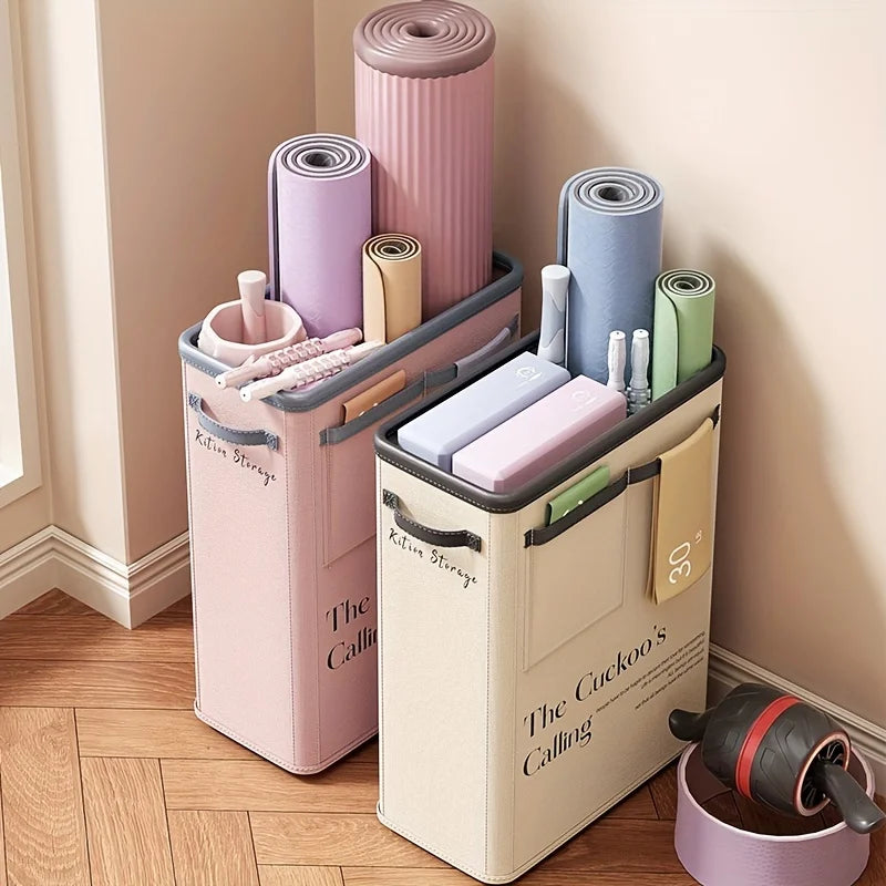 Yoga Mat & Workout Gear Storage Basket