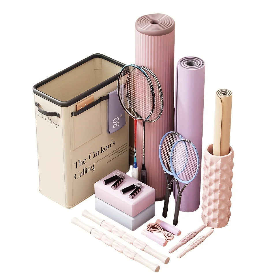 Yoga Mat & Workout Gear Storage Basket