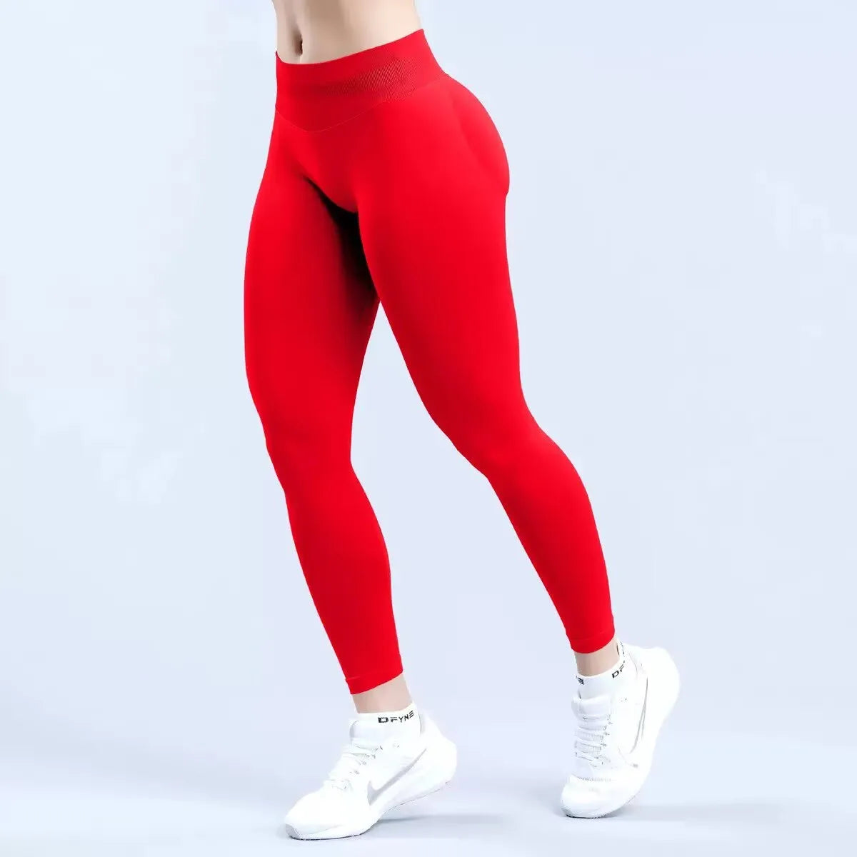 Woman Seamless Sports Leggings Scrunch Bum Gym Legging Solid Workout Yoga Pants Low Waistband Sports Tights 2026