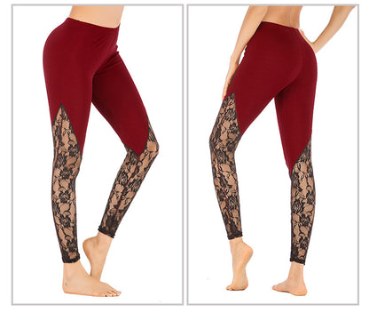 Patched-Up Yoga Legging
