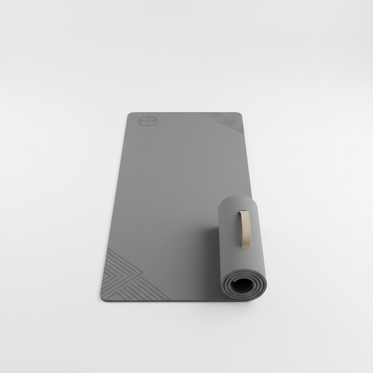 Foldable yoga mat 74 inch long extra thick non-slip